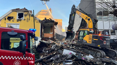 104 personar evakuerte i Kristiansand