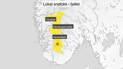 Varsler snøfokk i fjellet