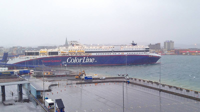 Color Line kansellerer på grunn av uværet