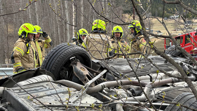 Trafikkulykke i Vågå: Bilfører blåste til to i promille