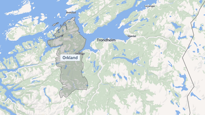 Trafikkulykke i Orkland – vegen stengt