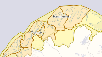 Flere farevarsler i nord