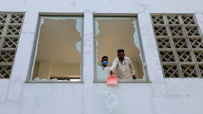 Barn omkom i sjukehusbrann i Pakistan