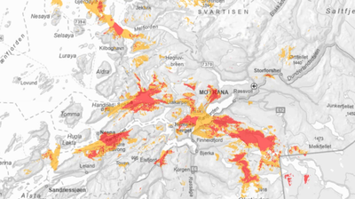 Fortsatt mange basestasjoner ute av drift