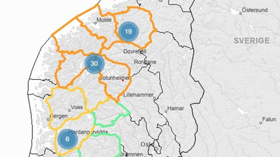 Høg snøskredfare i fleire område i Vestland