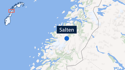 Trafikkulykke i Salten: tre personer til sykehus